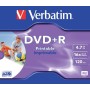 DVD+R Verbatim / 4,7 Go / imprimable à 16 vitesses