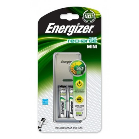 ENERGIZER - MINI CHARGEUR + 2XAAA 850MAH