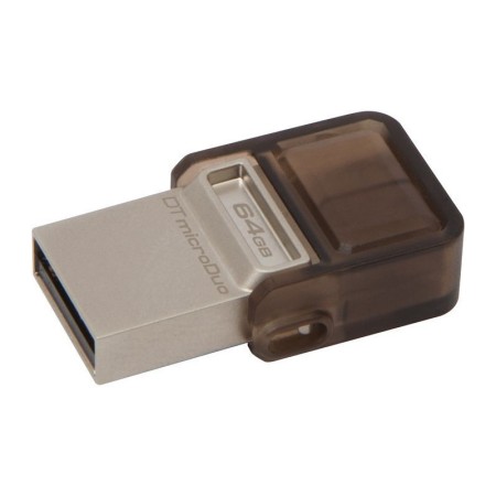 CLE USB KINGSTON DATATRAVER MICRODUO USB 2.0 64 GB