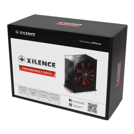 Xilence XP500R6 Alimentation PC, 500W Peak Power, ATX - SECOMP France