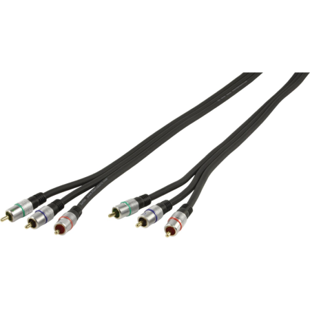 HIGH QUALITY COMPONENT VIDEO CABLE 0.75 M