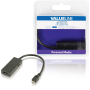 MHL, Fiche 5 broches USB micro-B / Sortie HDMI + prise USB Micro B, Valueline