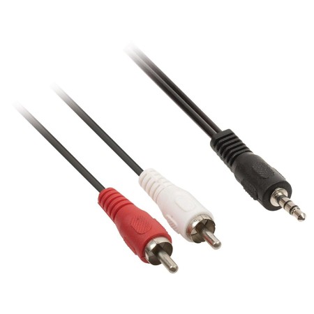 Valueline VLAP22200B150 câble audio 15 m 3,5 mm 2 x RCA noir, rouge, blanc