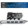 PCIe 4 PORT USB 3.0 CARD