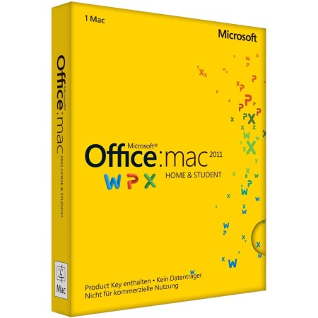 Office Mac Famille et Etudiant 2011